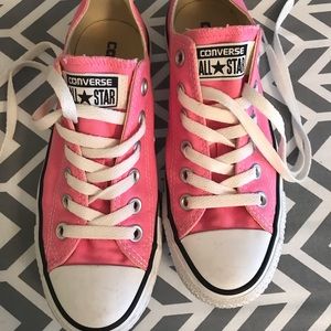 Converse all star pink shoes